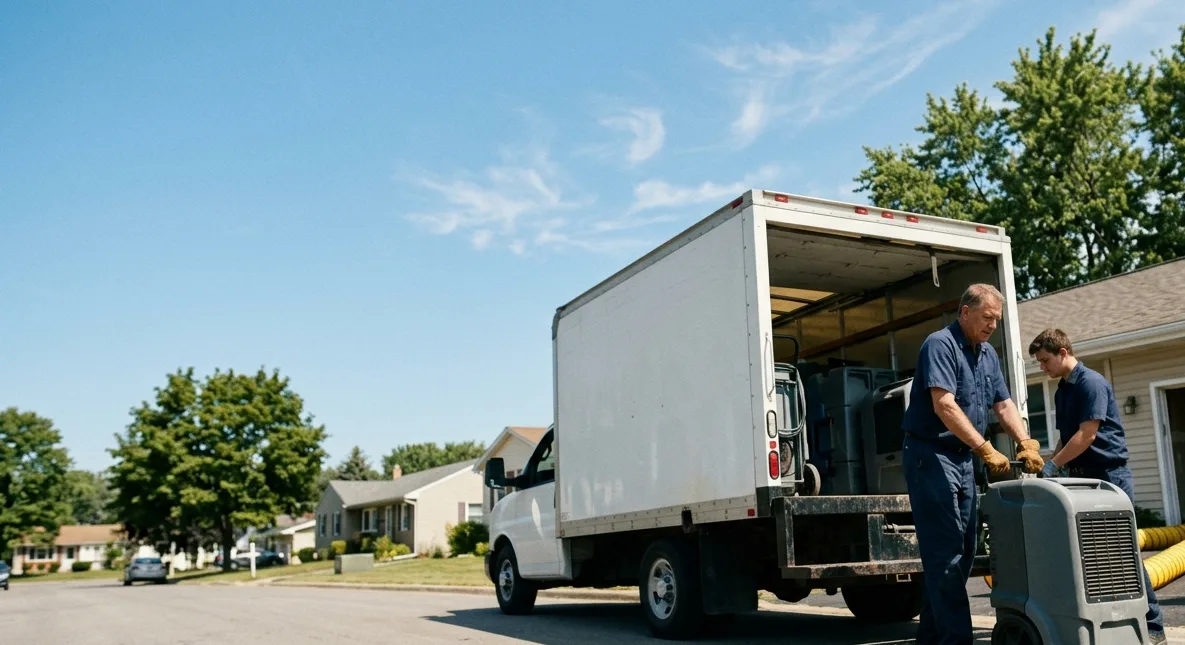 Water Damage Cleanup in Richland Center, WI near me